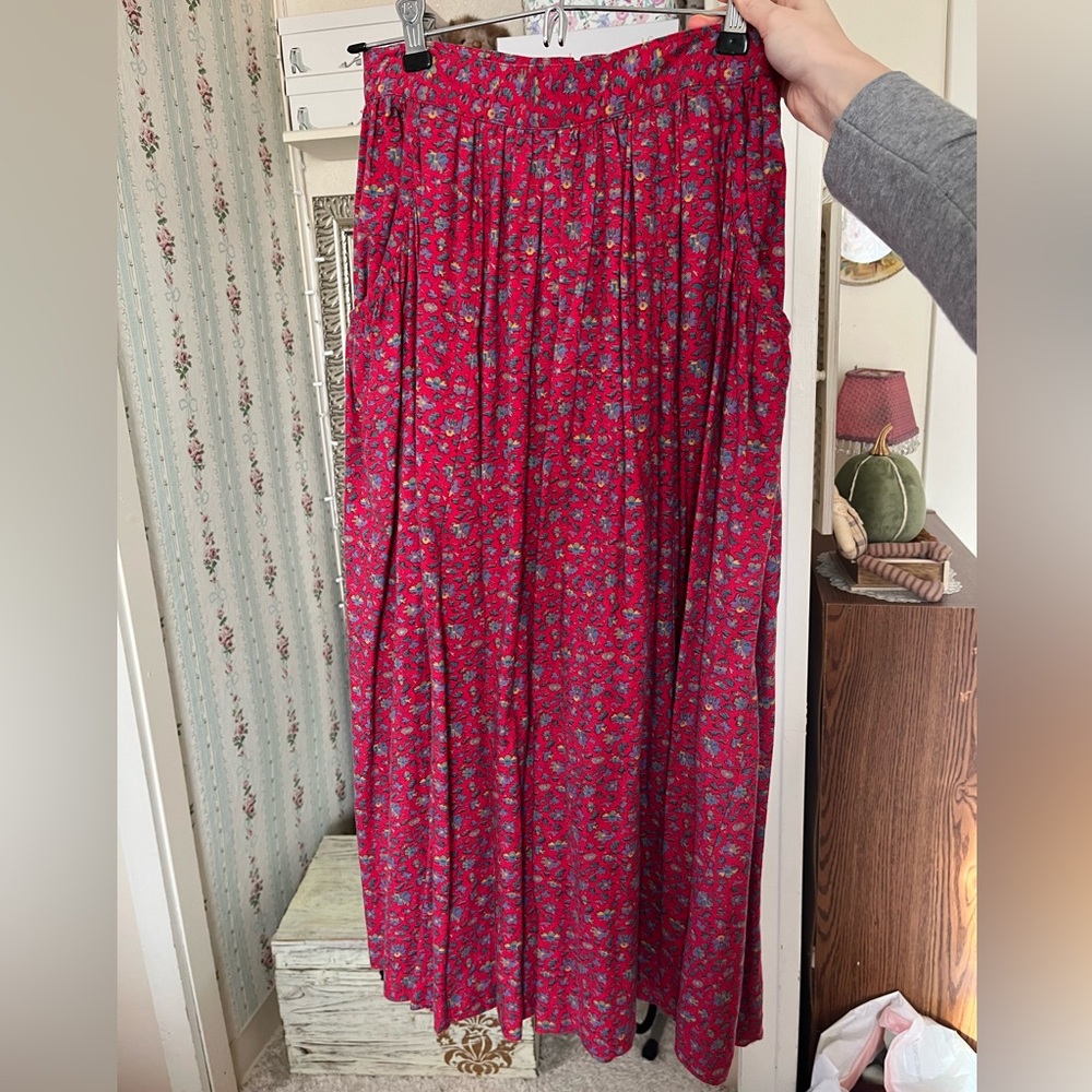 Vintage Laura Ashley Full Skirt